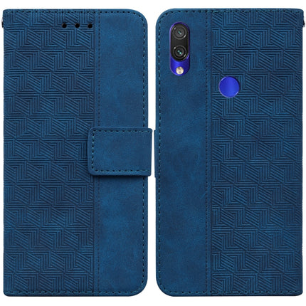 Geometric Embossed Leather Phone Case, For Xiaomi Redmi K50 / K50 Pro, For Xiaomi Redmi Note 7S / Note 7, For Xiaomi Redmi Note 8, For Xiaomi Redmi Note 8 Pro