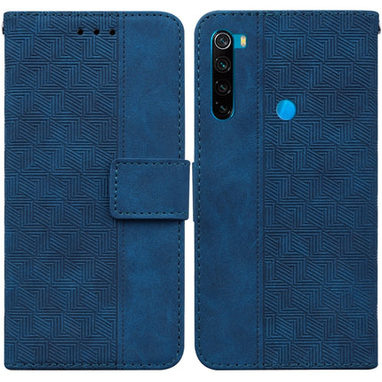 Geometric Embossed Leather Phone Case, For Xiaomi Redmi Note 8T, For Xiaomi Redmi Note 9 Pro / Note 9S, For Xiaomi Redmi Note 9 / 10X 4G, For Xiaomi Redmi Note 10 5G / Poco M3 Pro
