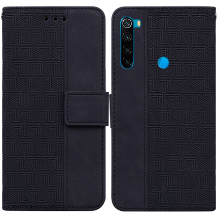 Geometric Embossed Leather Phone Case, For Xiaomi Redmi Note 8T, For Xiaomi Redmi Note 9 Pro / Note 9S, For Xiaomi Redmi Note 9 / 10X 4G, For Xiaomi Redmi Note 10 5G / Poco M3 Pro