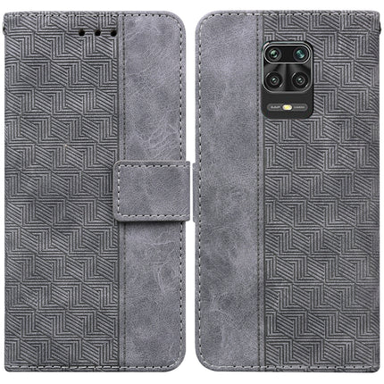 Geometric Embossed Leather Phone Case, For Xiaomi Redmi Note 8T, For Xiaomi Redmi Note 9 Pro / Note 9S, For Xiaomi Redmi Note 9 / 10X 4G, For Xiaomi Redmi Note 10 5G / Poco M3 Pro
