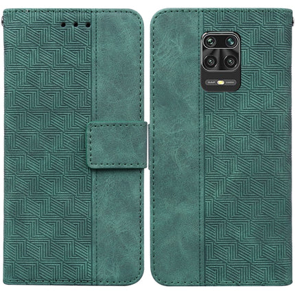 Geometric Embossed Leather Phone Case, For Xiaomi Redmi Note 8T, For Xiaomi Redmi Note 9 Pro / Note 9S, For Xiaomi Redmi Note 9 / 10X 4G, For Xiaomi Redmi Note 10 5G / Poco M3 Pro
