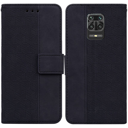 Geometric Embossed Leather Phone Case, For Xiaomi Redmi Note 8T, For Xiaomi Redmi Note 9 Pro / Note 9S, For Xiaomi Redmi Note 9 / 10X 4G, For Xiaomi Redmi Note 10 5G / Poco M3 Pro