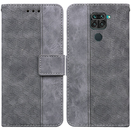 Geometric Embossed Leather Phone Case, For Xiaomi Redmi Note 8T, For Xiaomi Redmi Note 9 Pro / Note 9S, For Xiaomi Redmi Note 9 / 10X 4G, For Xiaomi Redmi Note 10 5G / Poco M3 Pro