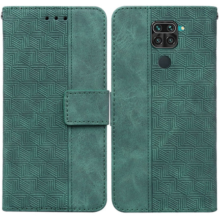 Geometric Embossed Leather Phone Case, For Xiaomi Redmi Note 8T, For Xiaomi Redmi Note 9 Pro / Note 9S, For Xiaomi Redmi Note 9 / 10X 4G, For Xiaomi Redmi Note 10 5G / Poco M3 Pro