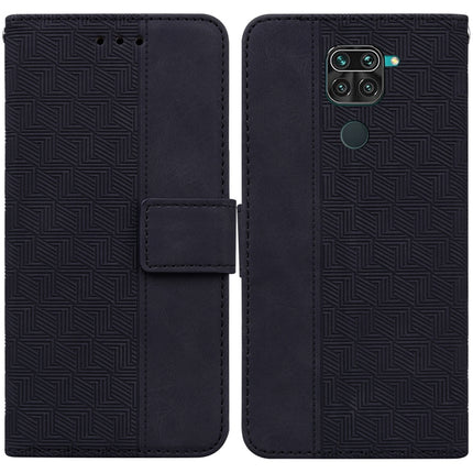 Geometric Embossed Leather Phone Case, For Xiaomi Redmi Note 8T, For Xiaomi Redmi Note 9 Pro / Note 9S, For Xiaomi Redmi Note 9 / 10X 4G, For Xiaomi Redmi Note 10 5G / Poco M3 Pro