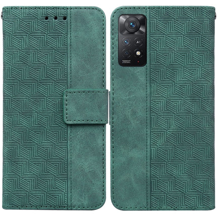 Geometric Embossed Leather Phone Case, For Xiaomi Redmi Note 10 Lite, For Xiaomi Redmi Note 11 Pro 5G / 4G Foreign Version, For Xiaomi Redmi Note 11 / Note 11S, For Xiaomi Redmi 10C