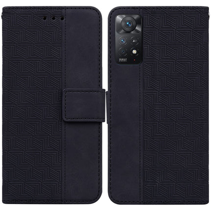 Geometric Embossed Leather Phone Case, For Xiaomi Redmi Note 10 Lite, For Xiaomi Redmi Note 11 Pro 5G / 4G Foreign Version, For Xiaomi Redmi Note 11 / Note 11S, For Xiaomi Redmi 10C