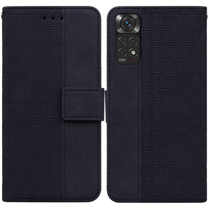 Geometric Embossed Leather Phone Case, For Xiaomi Redmi Note 10 Lite, For Xiaomi Redmi Note 11 Pro 5G / 4G Foreign Version, For Xiaomi Redmi Note 11 / Note 11S, For Xiaomi Redmi 10C