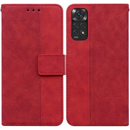 Geometric Embossed Leather Phone Case, For Xiaomi Redmi Note 10 Lite, For Xiaomi Redmi Note 11 Pro 5G / 4G Foreign Version, For Xiaomi Redmi Note 11 / Note 11S, For Xiaomi Redmi 10C
