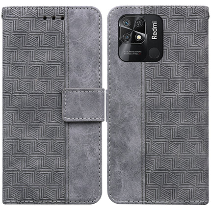 Geometric Embossed Leather Phone Case, For Xiaomi Redmi Note 10 Lite, For Xiaomi Redmi Note 11 Pro 5G / 4G Foreign Version, For Xiaomi Redmi Note 11 / Note 11S, For Xiaomi Redmi 10C