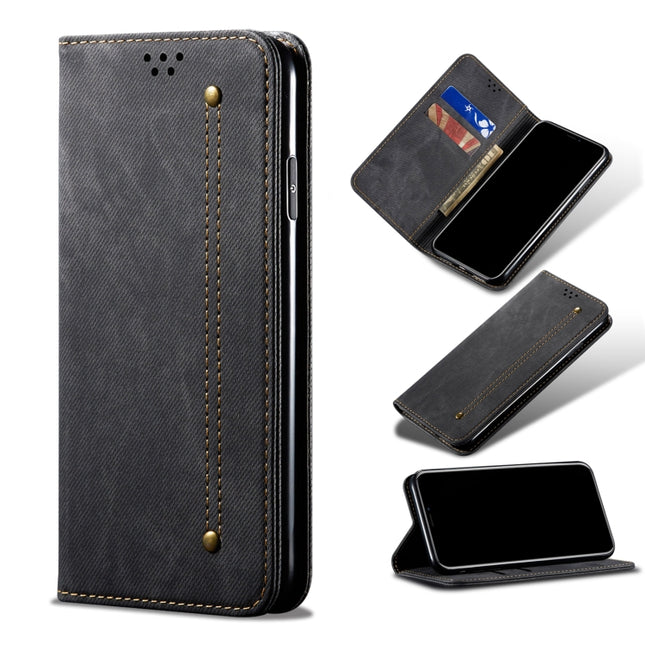 Denim Texture Flip Leather Phone Case, For Motorola Moto E40 / E30 / E20, For OnePlus Nord N20 5G, For Google Pixel 6a, For Xiaomi Redmi Note 11 Pro 4G / 5G