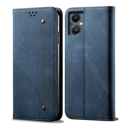 Denim Texture Flip Leather Phone Case, For Motorola Moto E40 / E30 / E20, For OnePlus Nord N20 5G, For Google Pixel 6a, For Xiaomi Redmi Note 11 Pro 4G / 5G