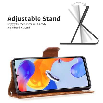 Litchi Texture Pure Color Horizontal Flip Leather Phone Case, For Xiaomi Redmi Note 11 Pro International Version