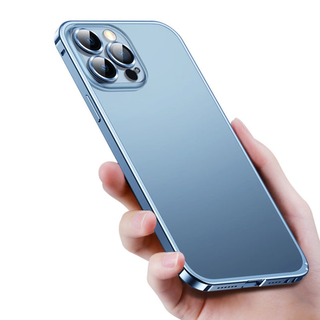 Frosted Phone Case with Lens Protection, For iPhone 13 Pro Max