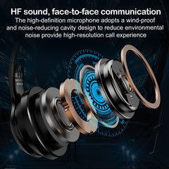 ONIKUMA B90 RGB Lighting Wireless Bluetooth Headphone, B90