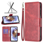 For Motorola Moto G31 / G41 Side Fingerprint / Red