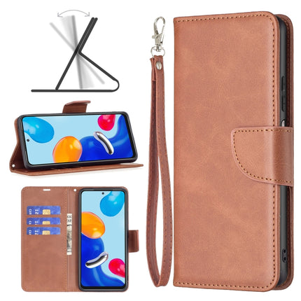 Retro Lambskin Texture Leather Phone Case, For Motorola Moto G31 / G41 Side Fingerprint, For OPPO A36 / Realme 9i, For OPPO Realme 9 Pro+, For Xiaomi Redmi Note 11 Global