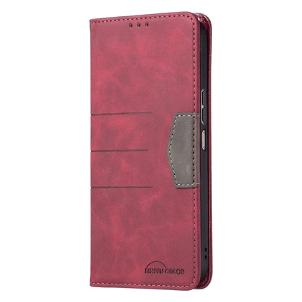 Magnetic Splicing Leather Phone Case, For Xiaomi Redmi Note 11 Pro International Version