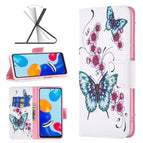 For Xiaomi Redmi Note 11 International Version / Peach Blossom Butterfly