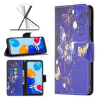 For Xiaomi Redmi Note 11 International Version / Purple Butterfly