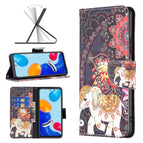 For Xiaomi Redmi Note 11 International Version / Flowers Elephant