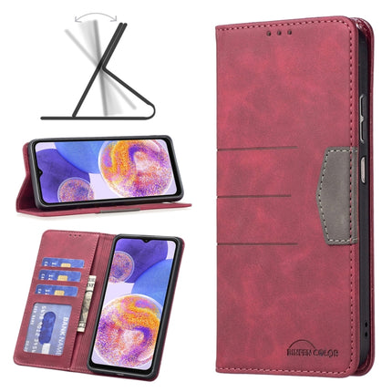 Magnetic Splicing Leather Phone Case, For Xiaomi Redmi Note 11 Global, For Samsung Galaxy A23 5G