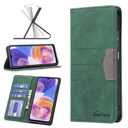 Magnetic Splicing Leather Phone Case, For Xiaomi Redmi Note 11 Global, For Samsung Galaxy A23 5G