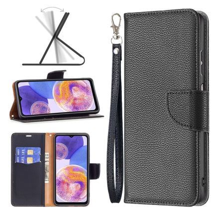 Litchi Texture Pure Color Leather Phone Case, For Xiaomi Redmi Note 11 Global, For Samsung Galaxy A23 5G