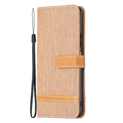 Color Matching Denim Texture Leather Phone Case, For Xiaomi Redmi Note 11 Global, For Samsung Galaxy A23 5G