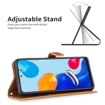 Color Matching Denim Texture Leather Phone Case, For Xiaomi Redmi Note 11 Global, For Samsung Galaxy A23 5G