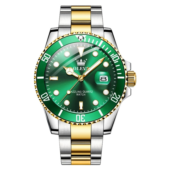 OLEVS 5885 Men Fashion Waterproof Luminous Quartz Watch