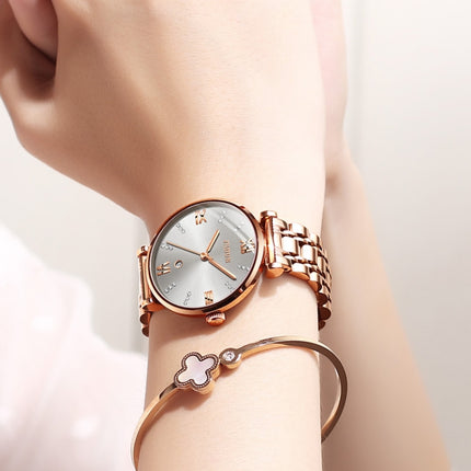 JIN SHI DUN 6533 Women Fashion Waterproof Ultra-thin Quartz Watch