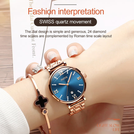 JIN SHI DUN 6533 Women Fashion Waterproof Ultra-thin Quartz Watch