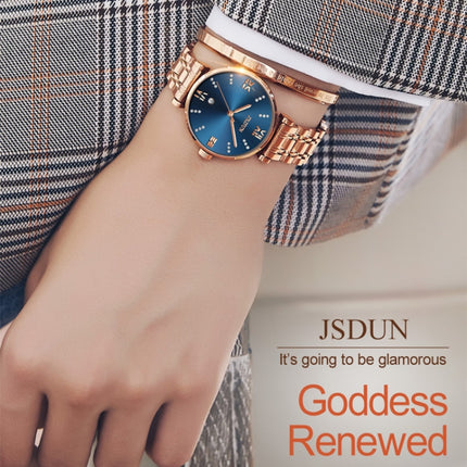 JIN SHI DUN 6533 Women Fashion Waterproof Ultra-thin Quartz Watch
