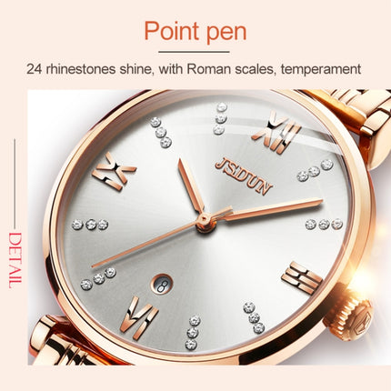 JIN SHI DUN 6533 Women Fashion Waterproof Ultra-thin Quartz Watch