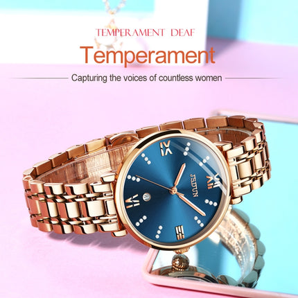 JIN SHI DUN 6533 Women Fashion Waterproof Ultra-thin Quartz Watch