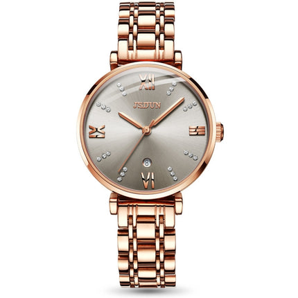 JIN SHI DUN 6533 Women Fashion Waterproof Ultra-thin Quartz Watch