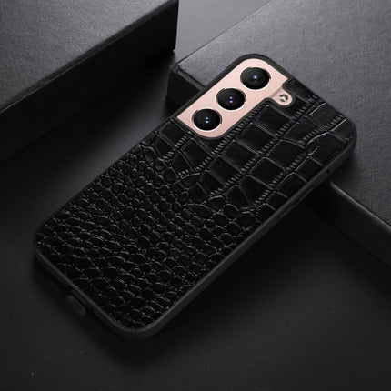 Crocodile Top Layer Cowhide Leather Phone Case, For Samsung Galaxy S22 5G, For Samsung Galaxy S22+ 5G, For Samsung Galaxy S22 Ultra 5G, For Samsung Galaxy Z Flip 3 5G, For Samsung Galaxy Z Fold2 5G, For Samsung Galaxy Z Fold3 5G                        ...