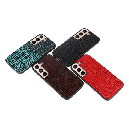 Crocodile Top Layer Cowhide Leather Phone Case, For Samsung Galaxy S22 5G, For Samsung Galaxy S22+ 5G, For Samsung Galaxy S22 Ultra 5G, For Samsung Galaxy Z Flip 3 5G, For Samsung Galaxy Z Fold2 5G, For Samsung Galaxy Z Fold3 5G                        ...