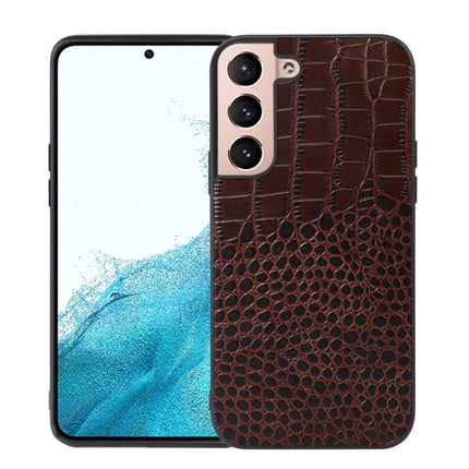 Crocodile Top Layer Cowhide Leather Phone Case, For Samsung Galaxy S22 5G, For Samsung Galaxy S22+ 5G, For Samsung Galaxy S22 Ultra 5G, For Samsung Galaxy Z Flip 3 5G, For Samsung Galaxy Z Fold2 5G, For Samsung Galaxy Z Fold3 5G                        ...