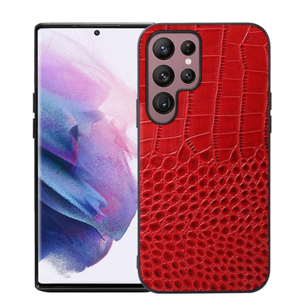 Crocodile Top Layer Cowhide Leather Phone Case, For Samsung Galaxy S22 5G, For Samsung Galaxy S22+ 5G, For Samsung Galaxy S22 Ultra 5G, For Samsung Galaxy Z Flip 3 5G, For Samsung Galaxy Z Fold2 5G, For Samsung Galaxy Z Fold3 5G                        ...