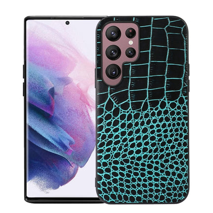 Crocodile Top Layer Cowhide Leather Phone Case, For Samsung Galaxy S22 5G, For Samsung Galaxy S22+ 5G, For Samsung Galaxy S22 Ultra 5G, For Samsung Galaxy Z Flip 3 5G, For Samsung Galaxy Z Fold2 5G, For Samsung Galaxy Z Fold3 5G                        ...