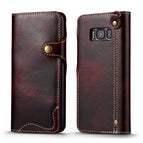 For Galaxy S8 Plus / Dunkelrot