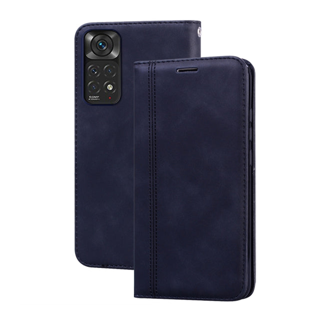 Frosted Business Magnetic Flip Leather Phone Case, For Xiaomi Redmi Note 11 / Note 11S, For Samsung Galaxy A03 Core, For Samsung Galaxy A03s 164mm, For Samsung Galaxy A03 164mm