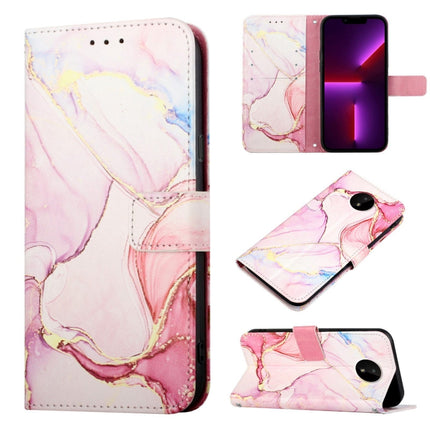 PT003 Marble Pattern Flip Leather Phone Case, For Nokia 1.4, For Nokia C01 Plus, For Nokia C20, For Nokia C20 Plus