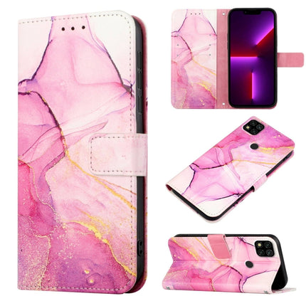 PT003 Marble Pattern Flip Leather Phone Case, For Xiaomi Poco C3 / Redmi 9 India / Redmi 9C / Redmi 9C NFC, For Xiaomi Redmi Note 9 4G Foreign Version / 10X 4G, For Xiaomi Redmi Note 9S / Note 9 Pro / Note 9 Pro Max, For Xiaomi Redmi Note 9T