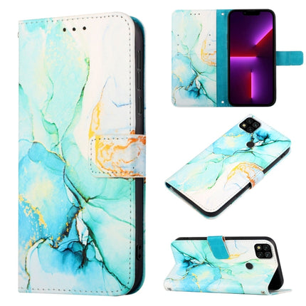 PT003 Marble Pattern Flip Leather Phone Case, For Xiaomi Poco C3 / Redmi 9 India / Redmi 9C / Redmi 9C NFC, For Xiaomi Redmi Note 9 4G Foreign Version / 10X 4G, For Xiaomi Redmi Note 9S / Note 9 Pro / Note 9 Pro Max, For Xiaomi Redmi Note 9T