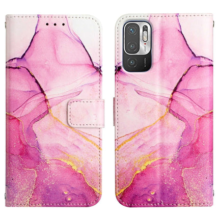 PT003 Marble Pattern Flip Leather Phone Case, For Xiaomi Poco M3 Pro 5G / Redmi Note 10 5G / 10T 5G, For Xiaomi Redmi Note 11 Pro 5G / 4G, For Xiaomi Redmi Note 11 4G / Note 11S, For Xiaomi 12