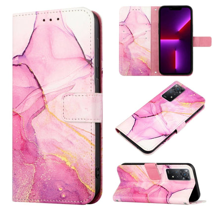 PT003 Marble Pattern Flip Leather Phone Case, For Xiaomi Poco M3 Pro 5G / Redmi Note 10 5G / 10T 5G, For Xiaomi Redmi Note 11 Pro 5G / 4G, For Xiaomi Redmi Note 11 4G / Note 11S, For Xiaomi 12