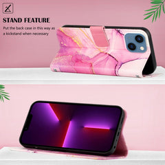 PT003 Marble Pattern Flip Leather Phone Case